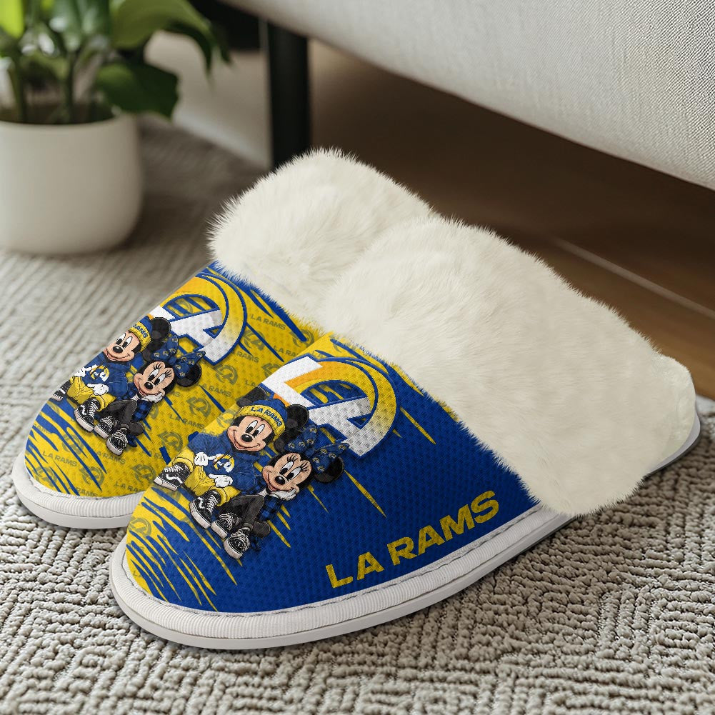 Los Angeles Rams DMHE3413 Cotton Slippers
