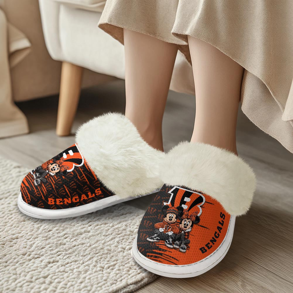 Cincinnati Bengals DMHE3401 Cotton Slippers