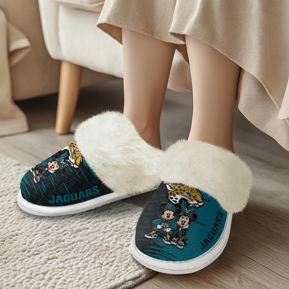 Jacksonville Jaguars DMHE3409 Cotton Slippers