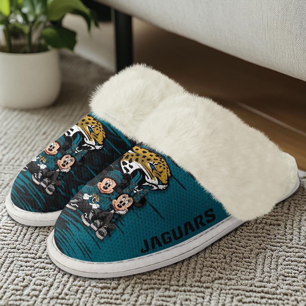 Jacksonville Jaguars DMHE3409 Cotton Slippers