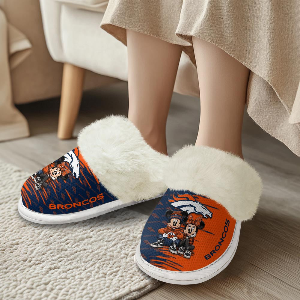 Denver Broncos DMHE3404 Cotton Slippers