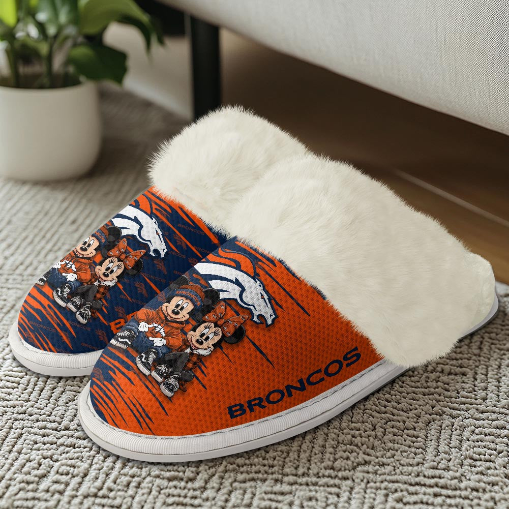 Denver Broncos DMHE3404 Cotton Slippers