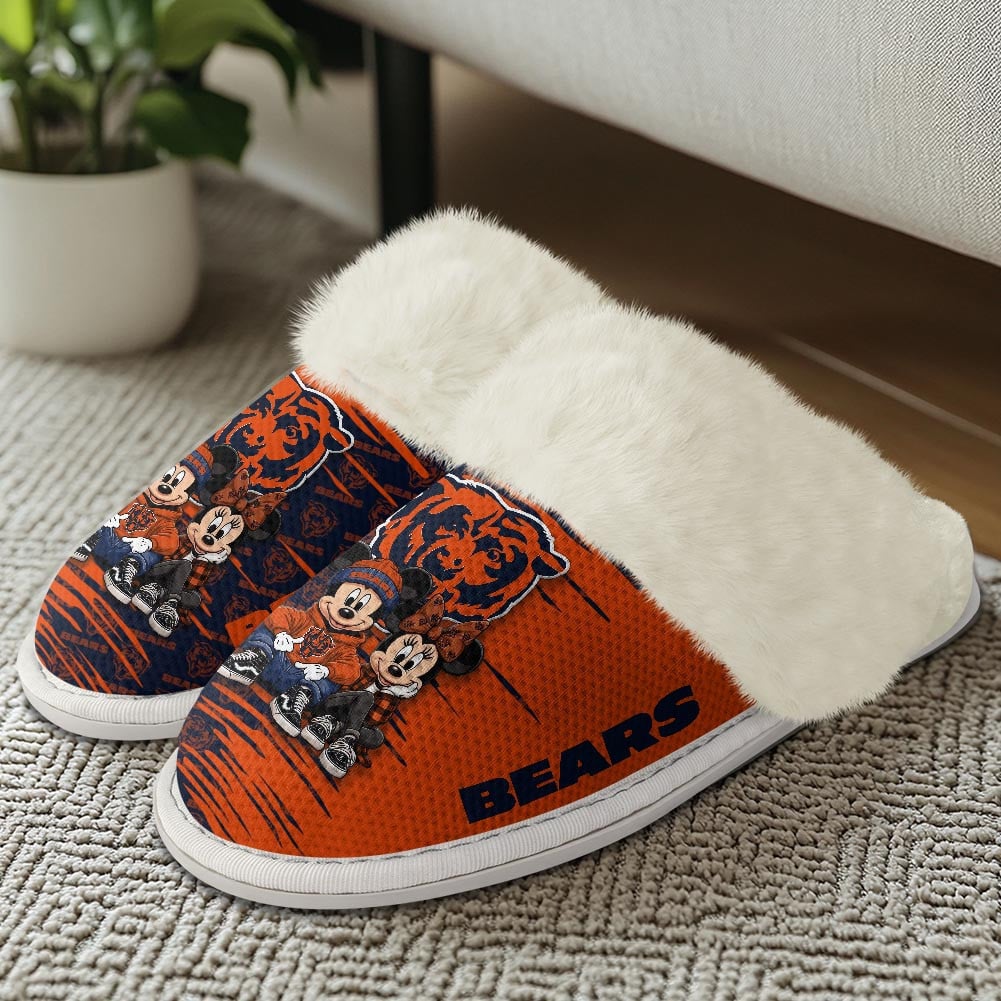Chicago Bears DMHE3400 Cotton Slippers
