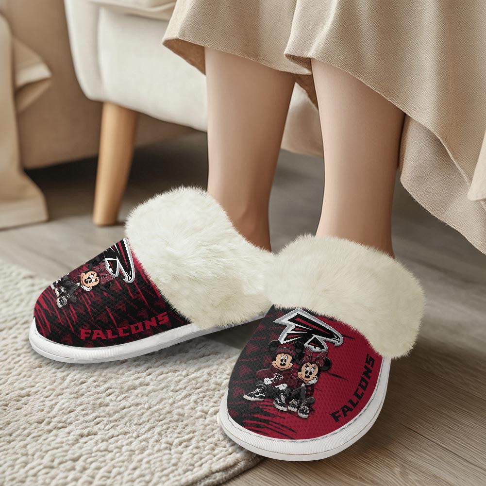 Atlanta Falcons DMHE3396 Cotton Slippers