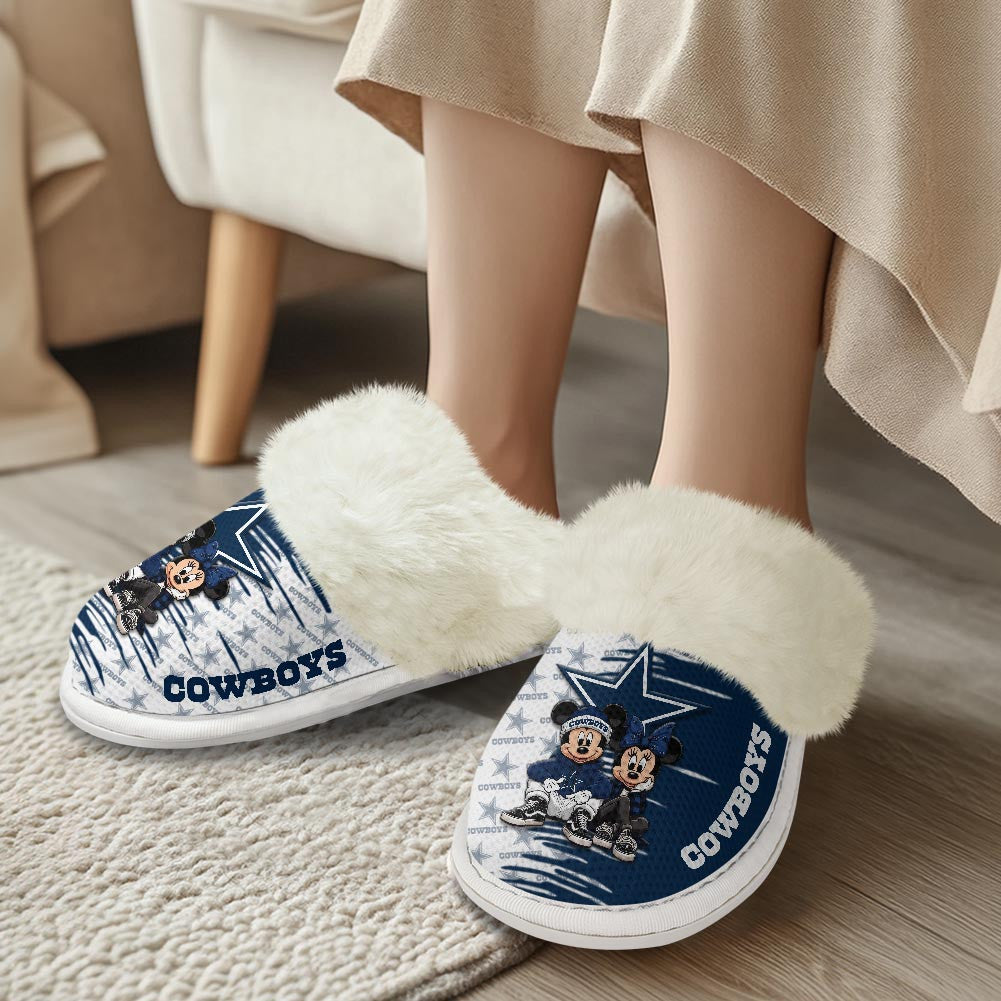 Dallas Cowboys DMHE3403 Cotton Slippers