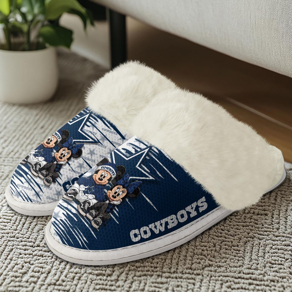 Dallas Cowboys DMHE3403 Cotton Slippers