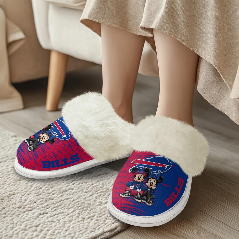 Buffalo Bills DMHE3398 Cotton Slippers