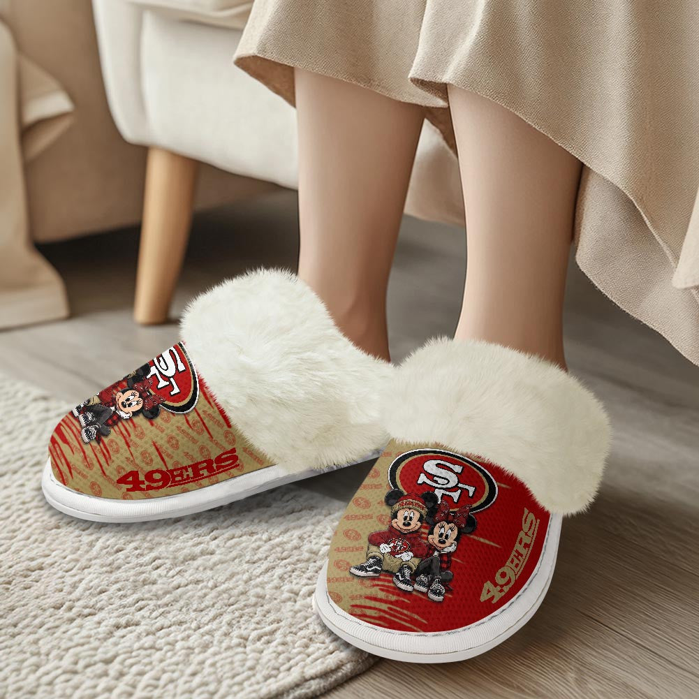 San Francisco 49ers DMHE3422 Cotton Slippers