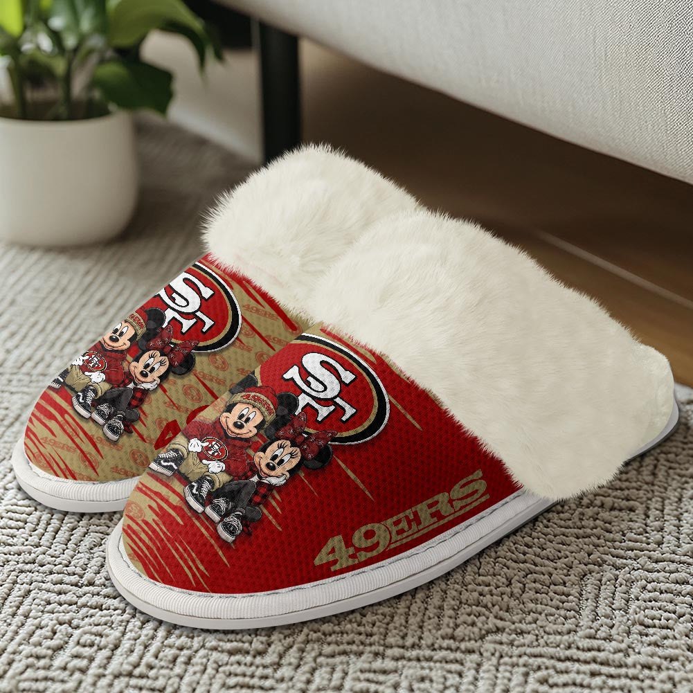 San Francisco 49ers DMHE3422 Cotton Slippers