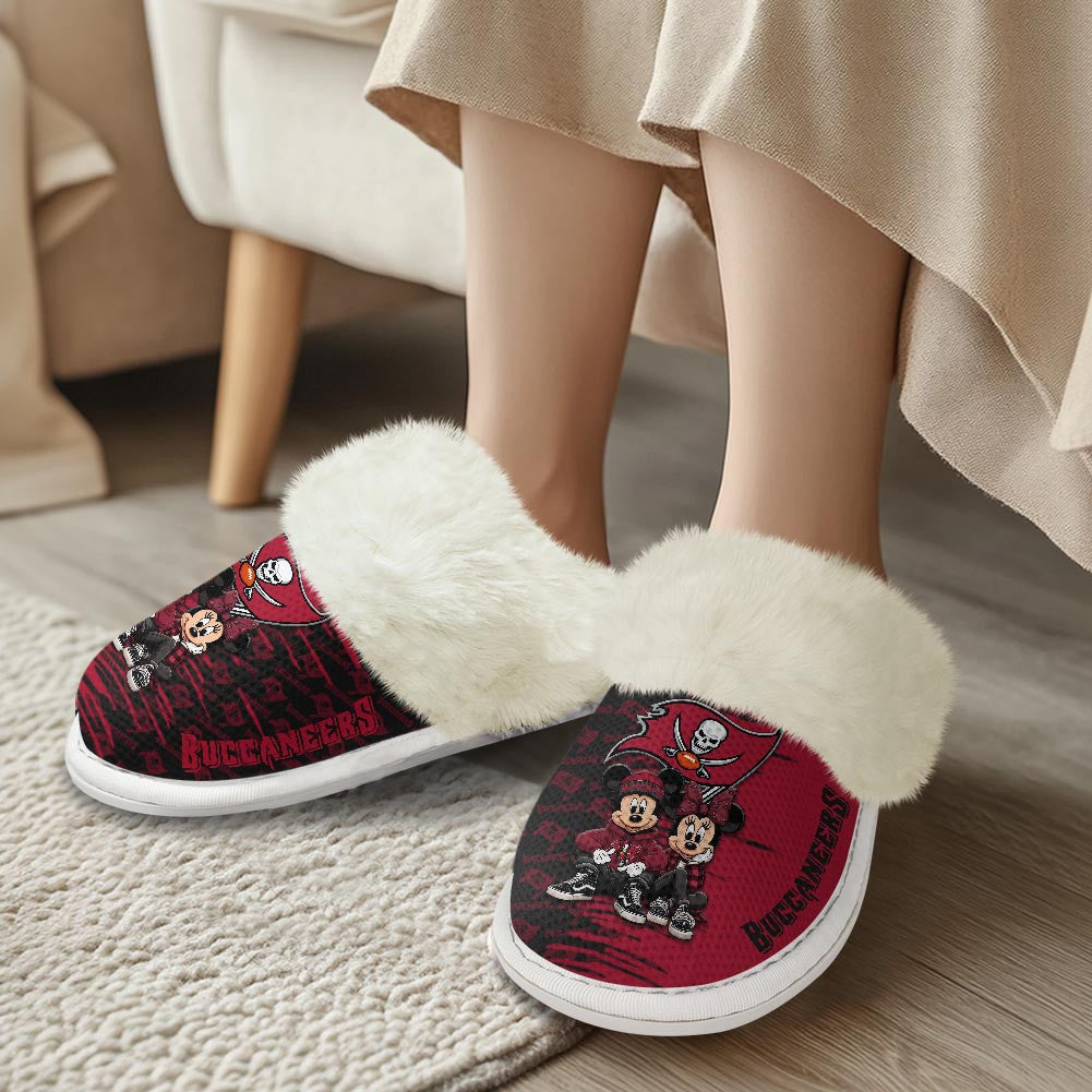 Tampa Bay Buccaneers DMHE3424 Cotton Slippers