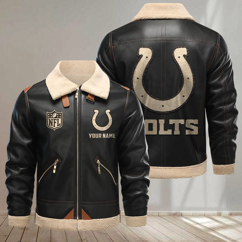 Indianapolis Colts DMLK0403 Leather Jacket