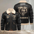 Chicago Bears DMLK0395 Leather Jacket