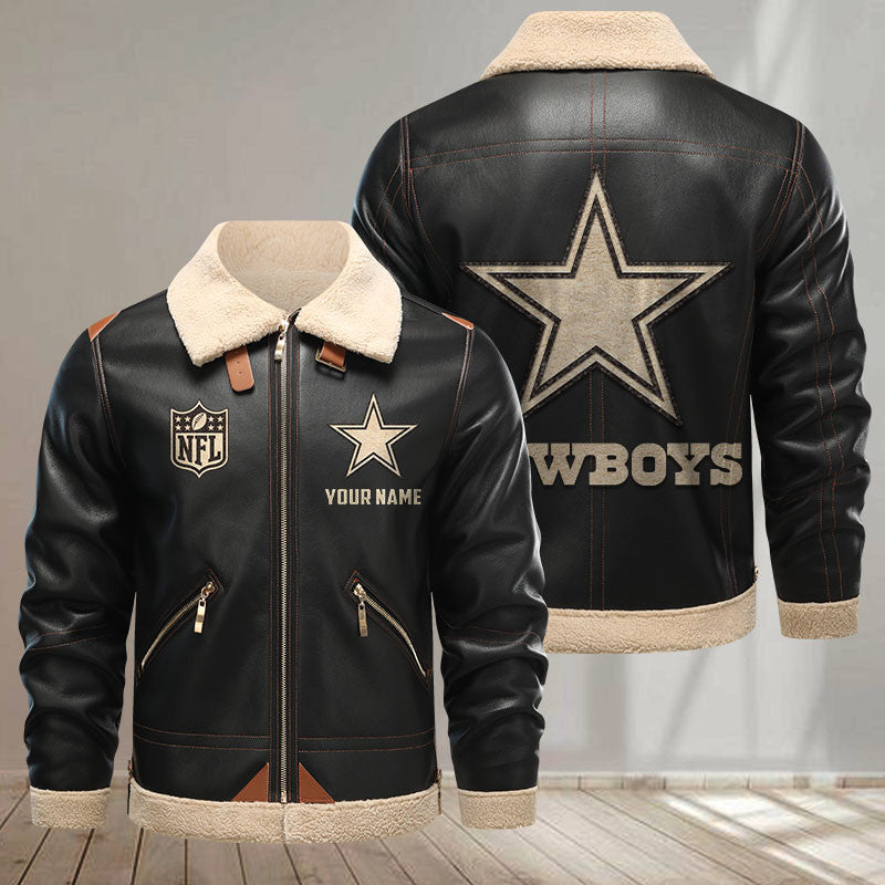 Dallas Cowboys DMLK0398 Leather Jacket