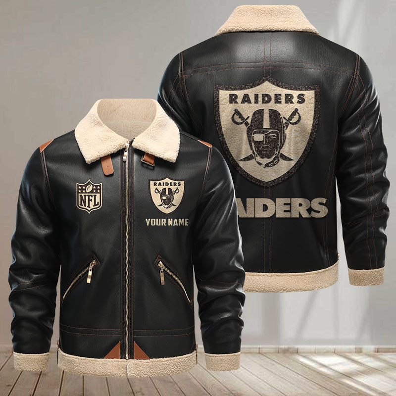 Las Vegas Raiders DMLK0406 Leather Jacket