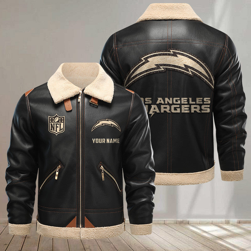 Los Angeles Chargers DMLK0407 Leather Jacket