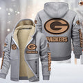 Green Bay Packers DMTZ0849 Premium Sherpa-Lined Winter Hoodie – Personalized Edition