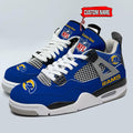 Los Angeles Rams Personalized AJ4 Sneaker BG325