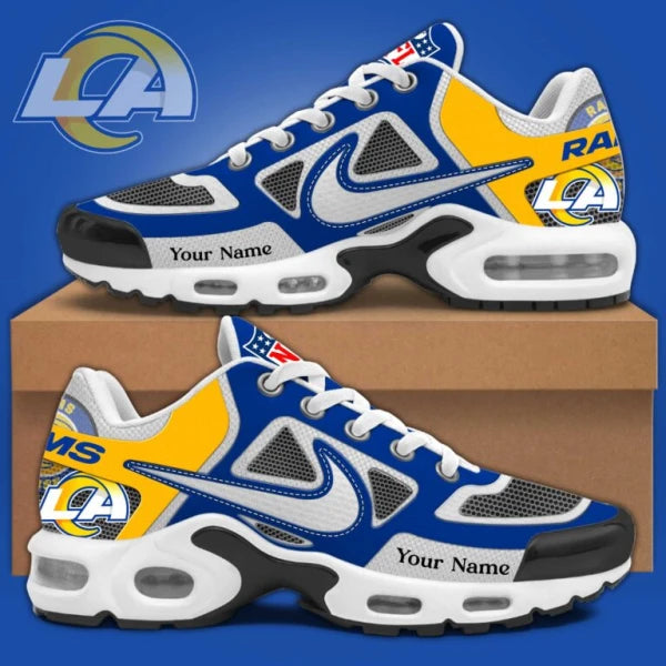 Los Angeles Rams Sosh Custom Name Air Cushion Sport Shoes SPTTNSHOES019