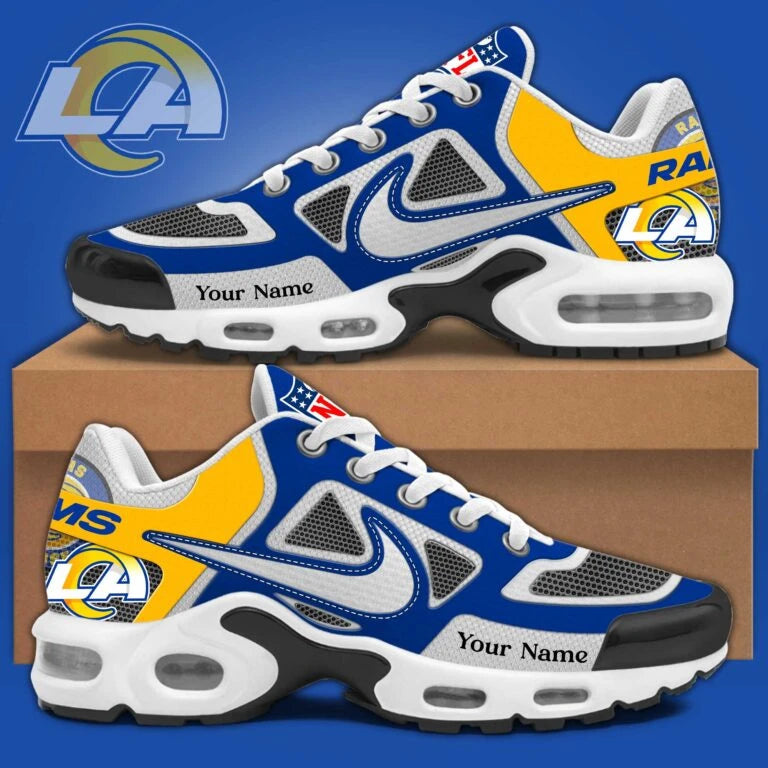 Los Angeles Rams Sosh Custom Name Air Cushion Sport Shoes SPTTNSHOES019