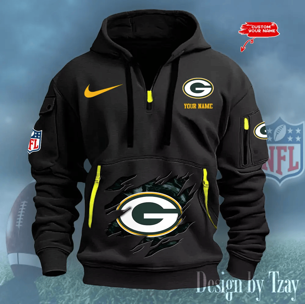 Green Bay Packers Heavy Hoodies AZHEAVYHD195