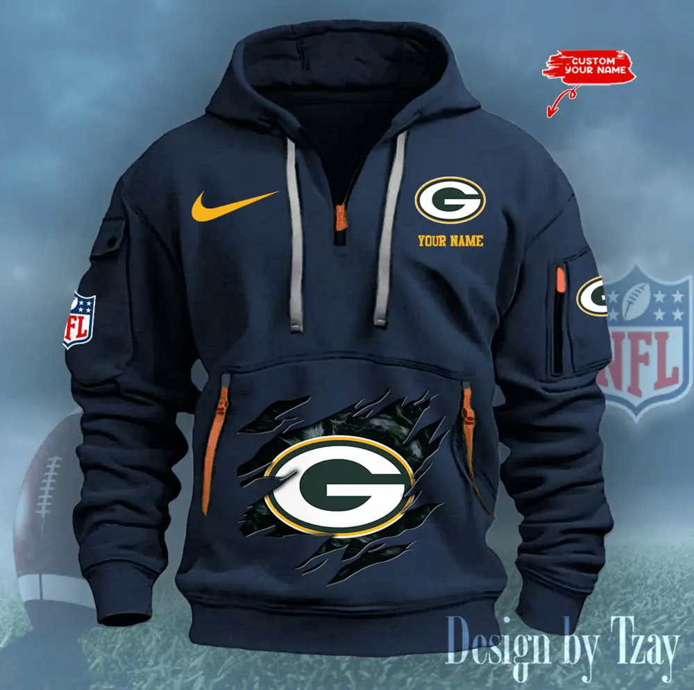 Green Bay Packers Heavy Hoodies AZHEAVYHD195