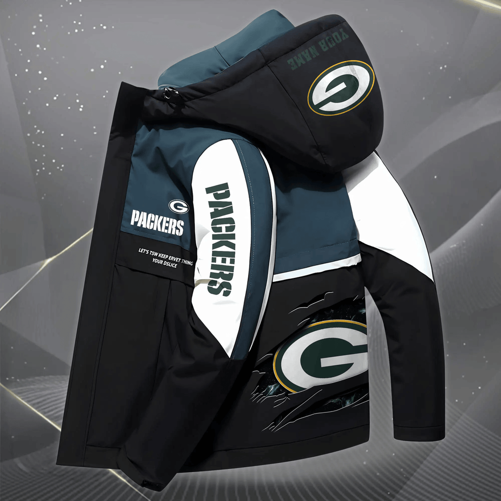 Green Bay Packers Outdoor Windproof Jacket SPTOWPJK045
