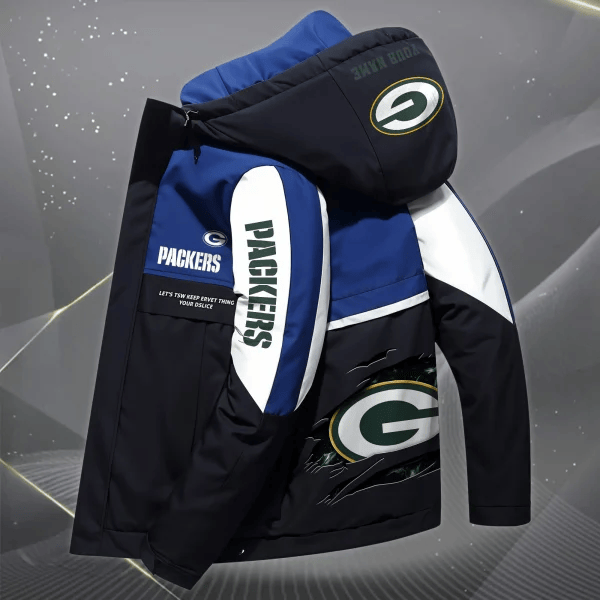 Green Bay Packers Outdoor Windproof Jacket SPTOWPJK045