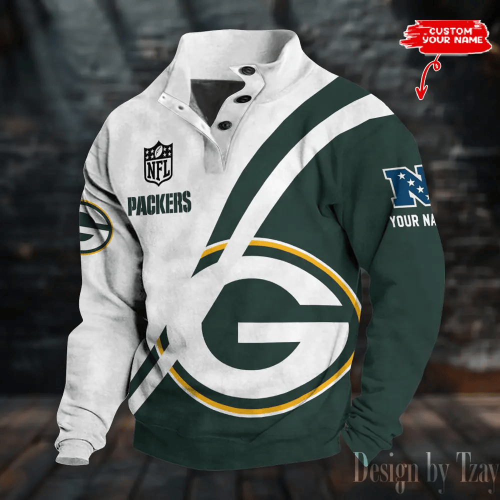 Green Bay Packers Sports Print Sweatshirt S9DBSCH775