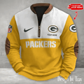 S9MPZNS121-Green Bay Packers Premium Personalized Game-Day Quarter-Zip