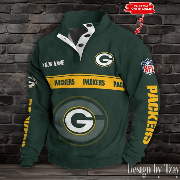 Green Bay Packers Sports Print Sweatshirt S9DBSCH742