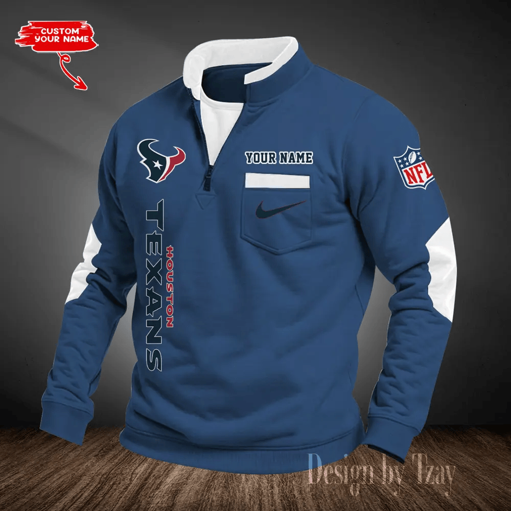 Houston Texans Half-Zip Sweatshirt SPTHZS013