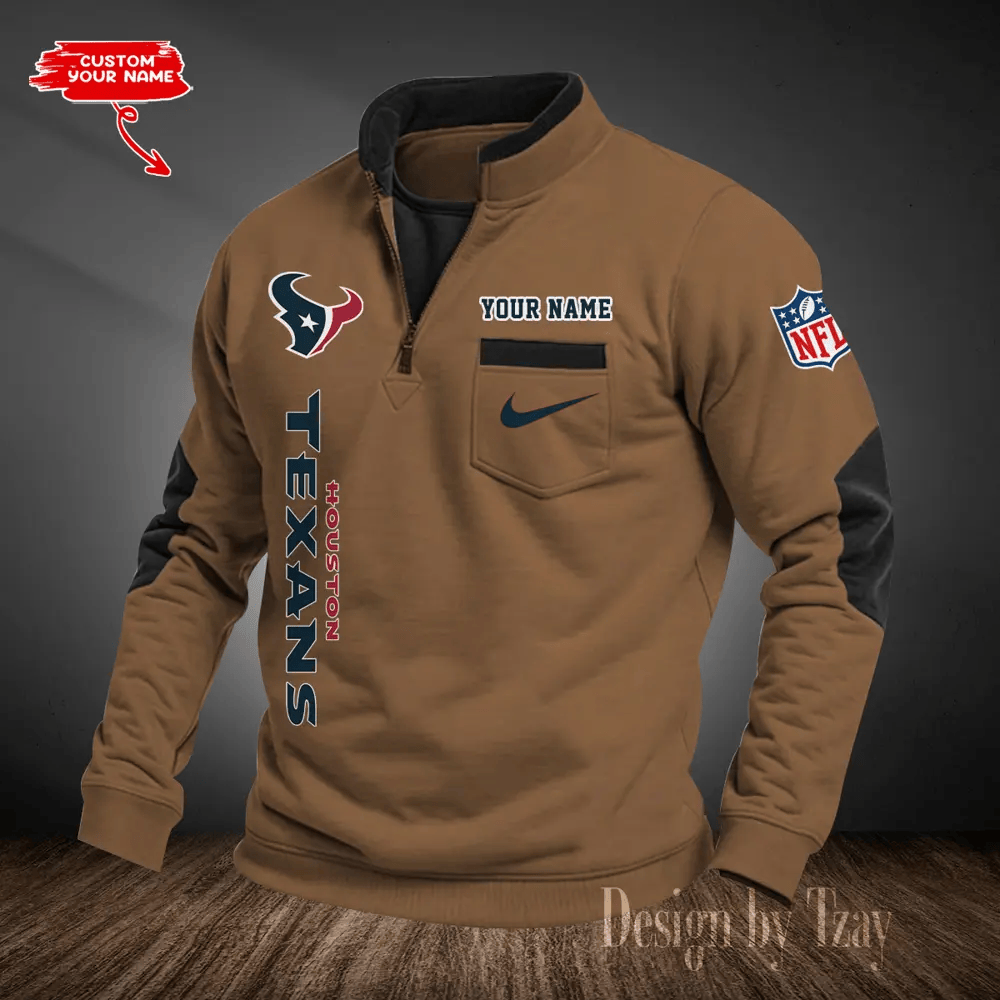 Houston Texans Half-Zip Sweatshirt SPTHZS013