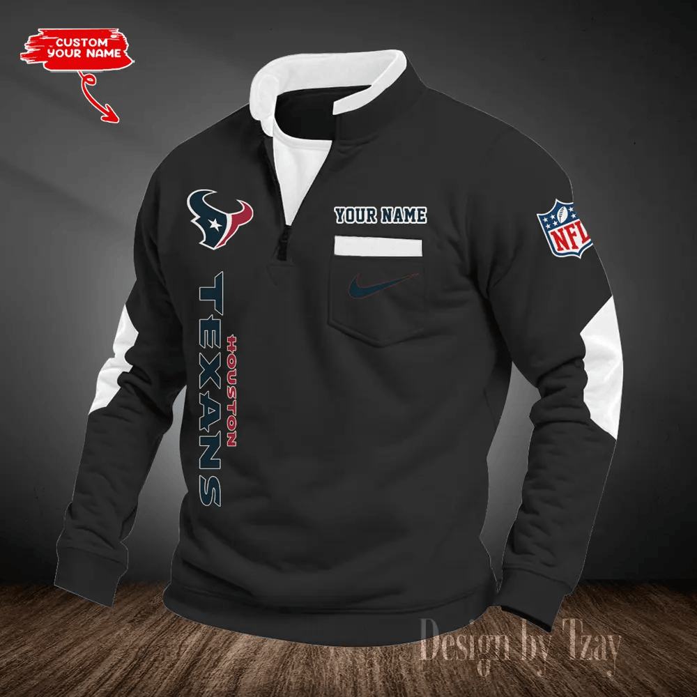 Houston Texans Half-Zip Sweatshirt SPTHZS013