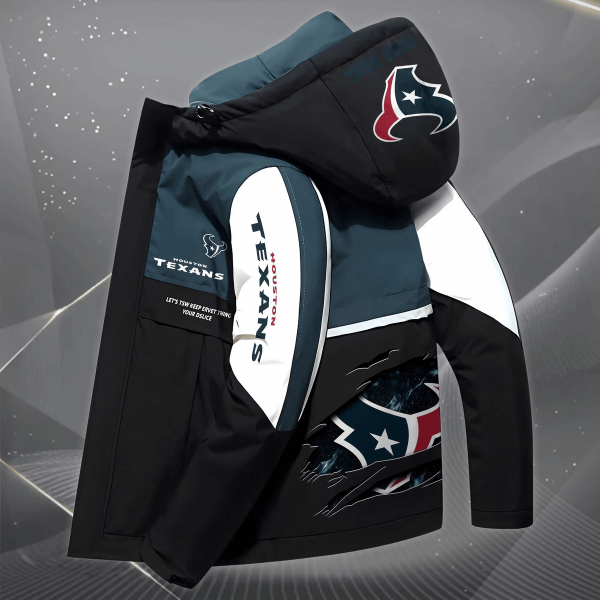 Houston Texans Outdoor Windproof Jacket SPTOWPJK046
