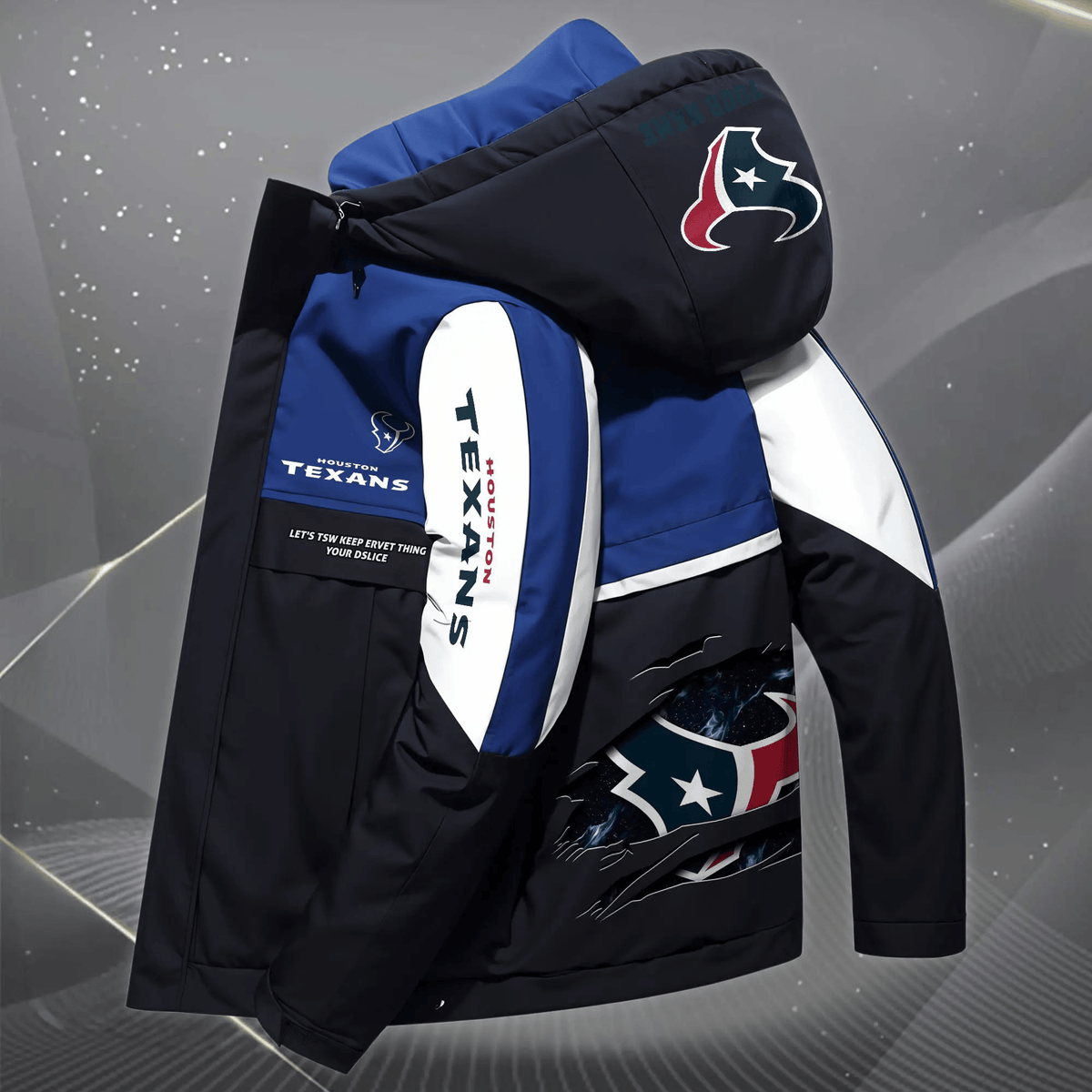 Houston Texans Outdoor Windproof Jacket SPTOWPJK046