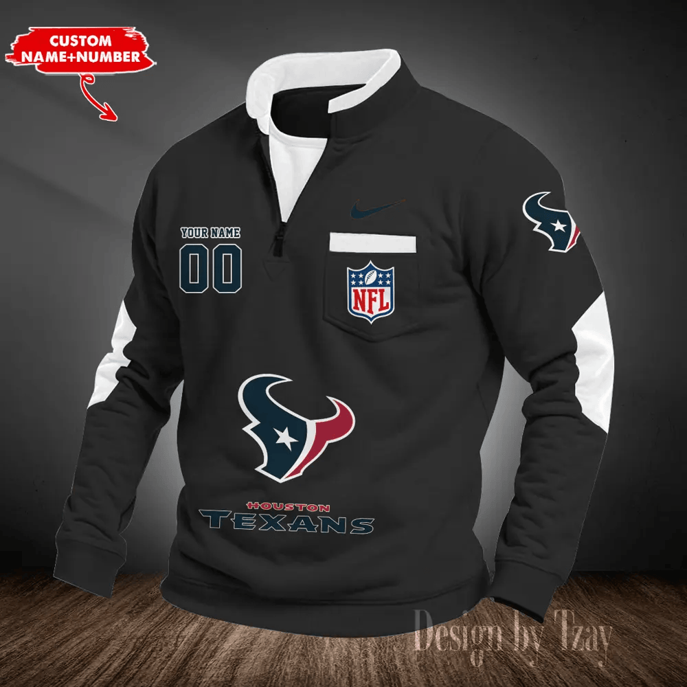 Houston Texans Half-Zip Sweatshirt SPTHZS045