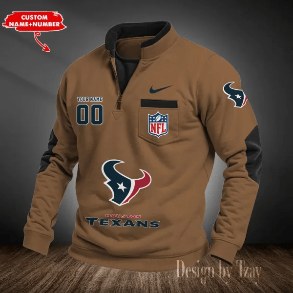 Houston Texans Half-Zip Sweatshirt SPTHZS045