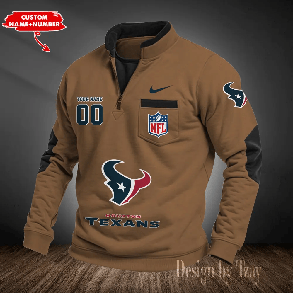 Houston Texans Half-Zip Sweatshirt SPTHZS045