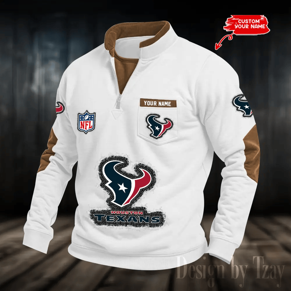 Houston Texans Half-Zip Sweatshirt SPTHZS077