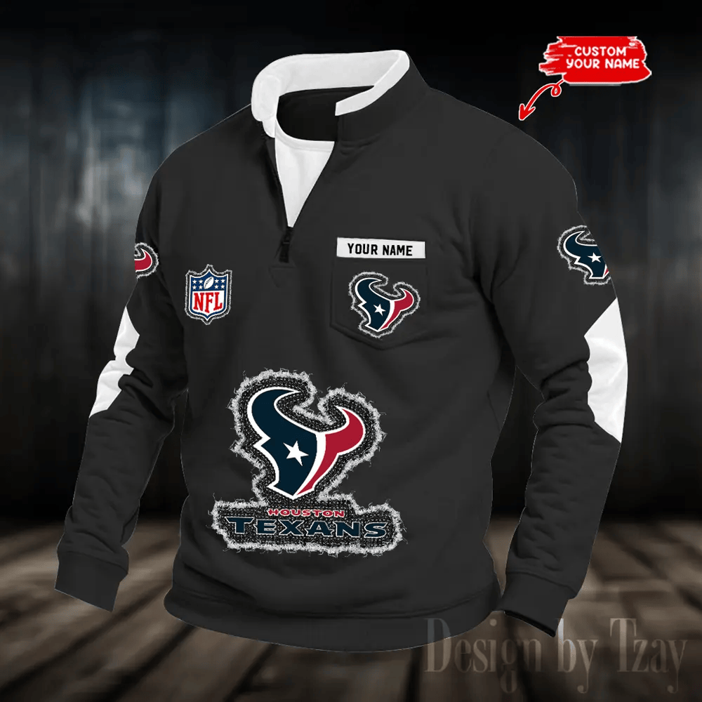 Houston Texans Half-Zip Sweatshirt SPTHZS077