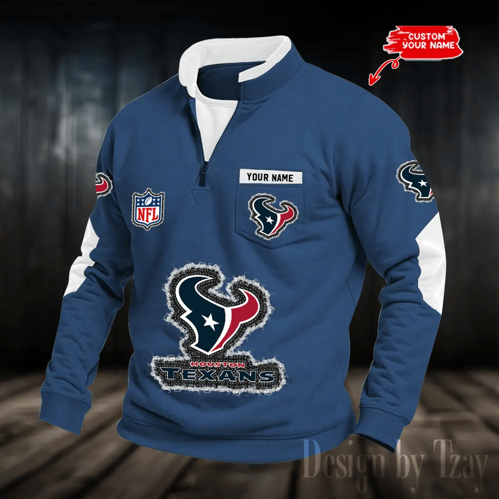 Houston Texans Half-Zip Sweatshirt SPTHZS077