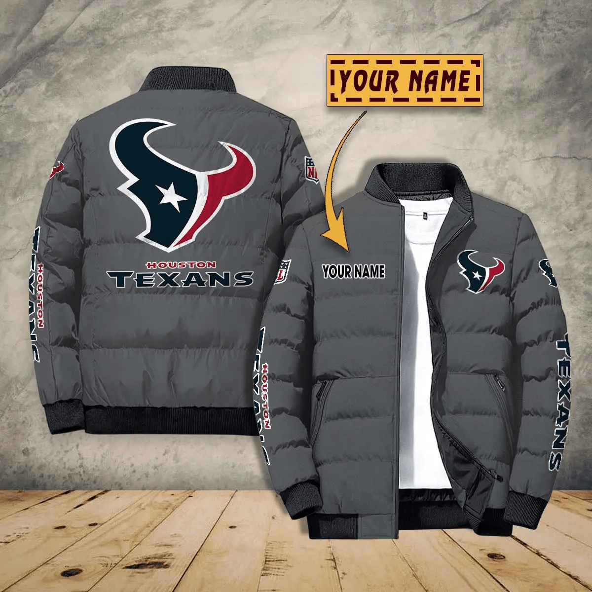Houston Texans PUJPJ106 Puffer Jacket
