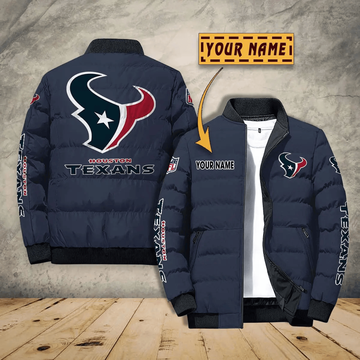 Houston Texans PUJPJ106 Puffer Jacket