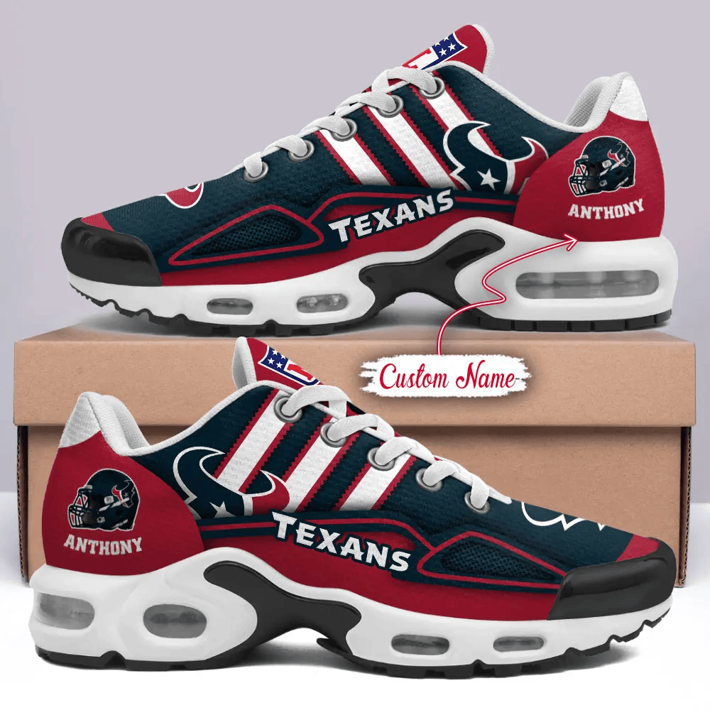 Houston Texans Personalized Plus Sneakers BGTN448