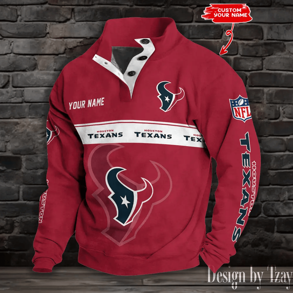 Houston Texans Sports Print Sweatshirt S9DBSCH743