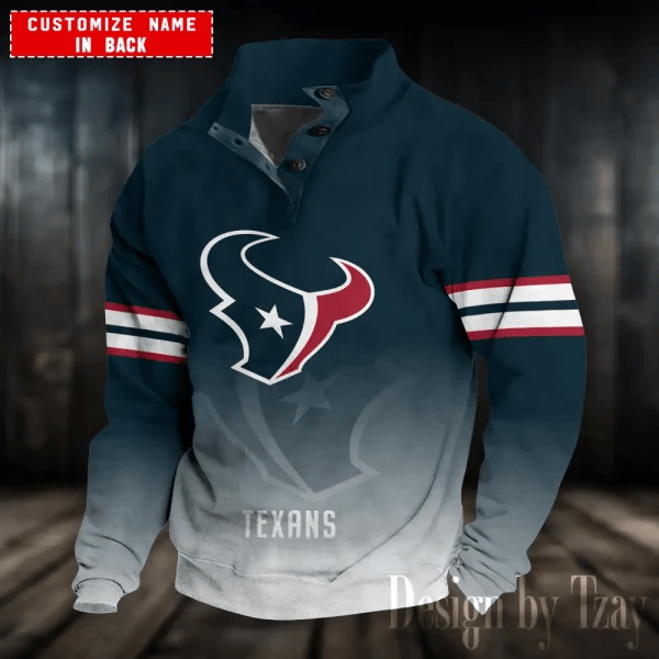 Houston Texans Sports Print Sweatshirt S9DBSCH867