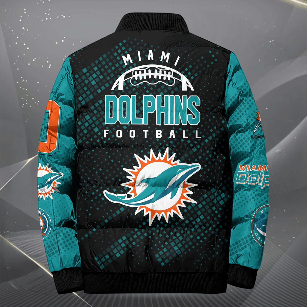 NFL Miami Dolphins Puffer Jacket PUJA-W4B8H5