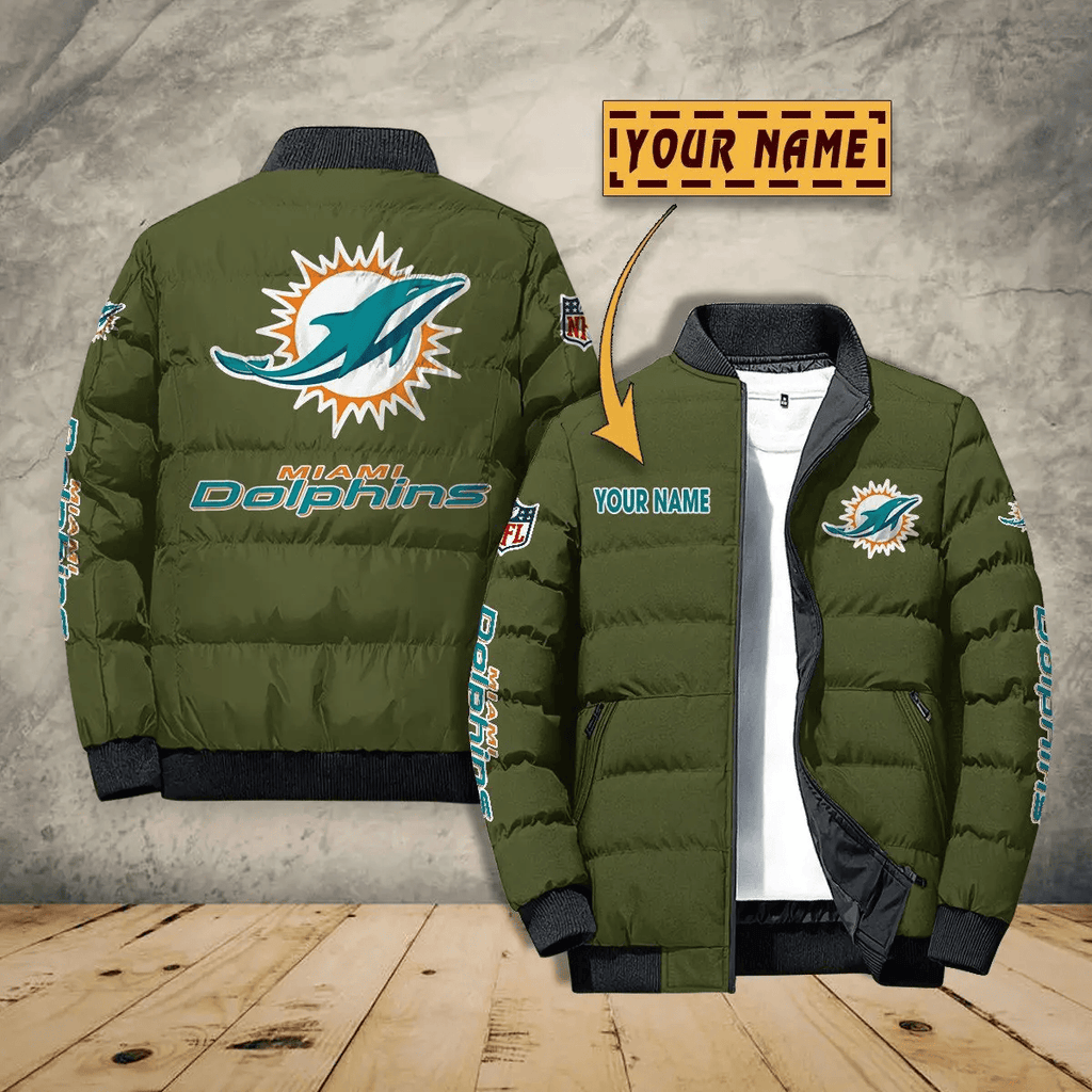 Miami Dolphins PUJPJ113 Puffer Jacket