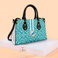 Miami Dolphins Flower Pattern Limited Edition Fashion Lady Handbag NLA052408