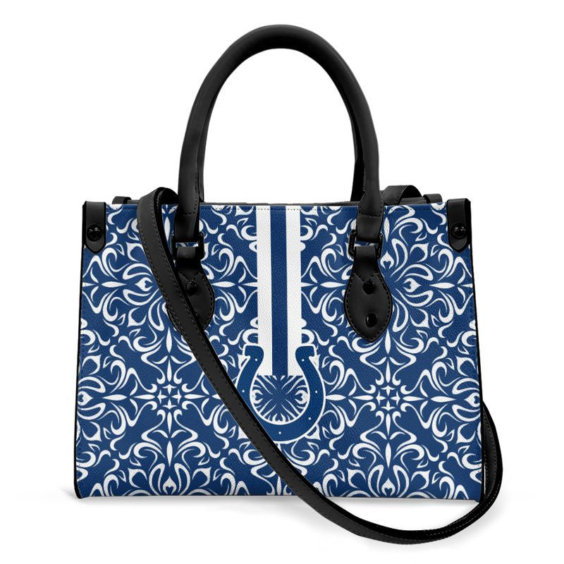 Indianapolis Colts Flower Pattern Limited Edition Fashion Lady Handbag NLA052403